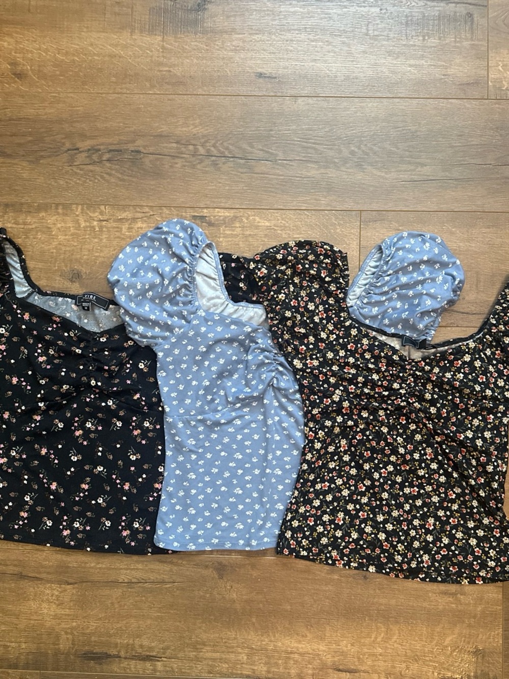 Floral tops